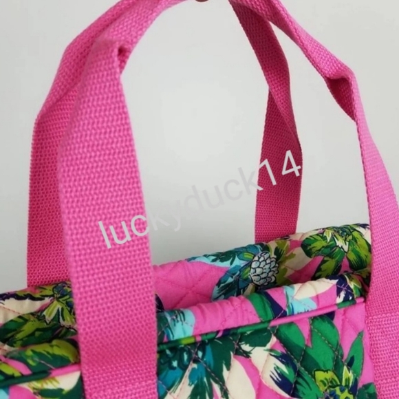 Vera Bradley Grand Traveler Bag Tropical Paradise NWT - Picture 6 of 8